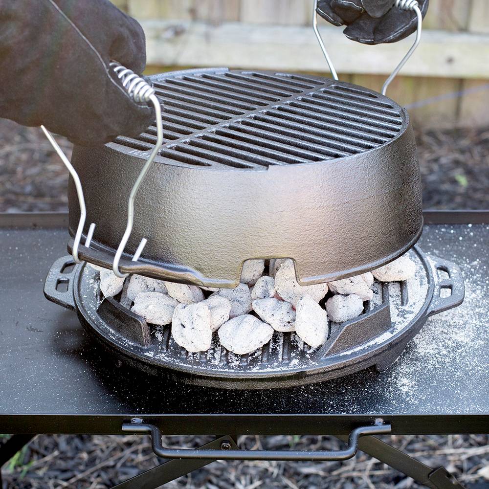 Lodge Cast Iron Kickoff Grill