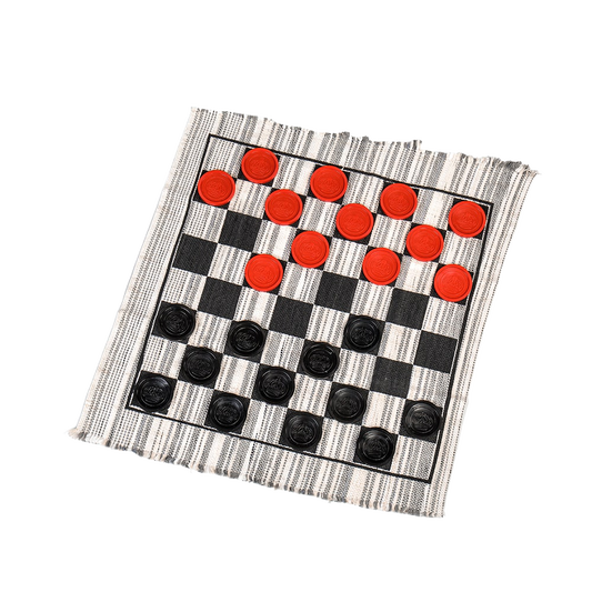 Jumbo Checker Rug Game