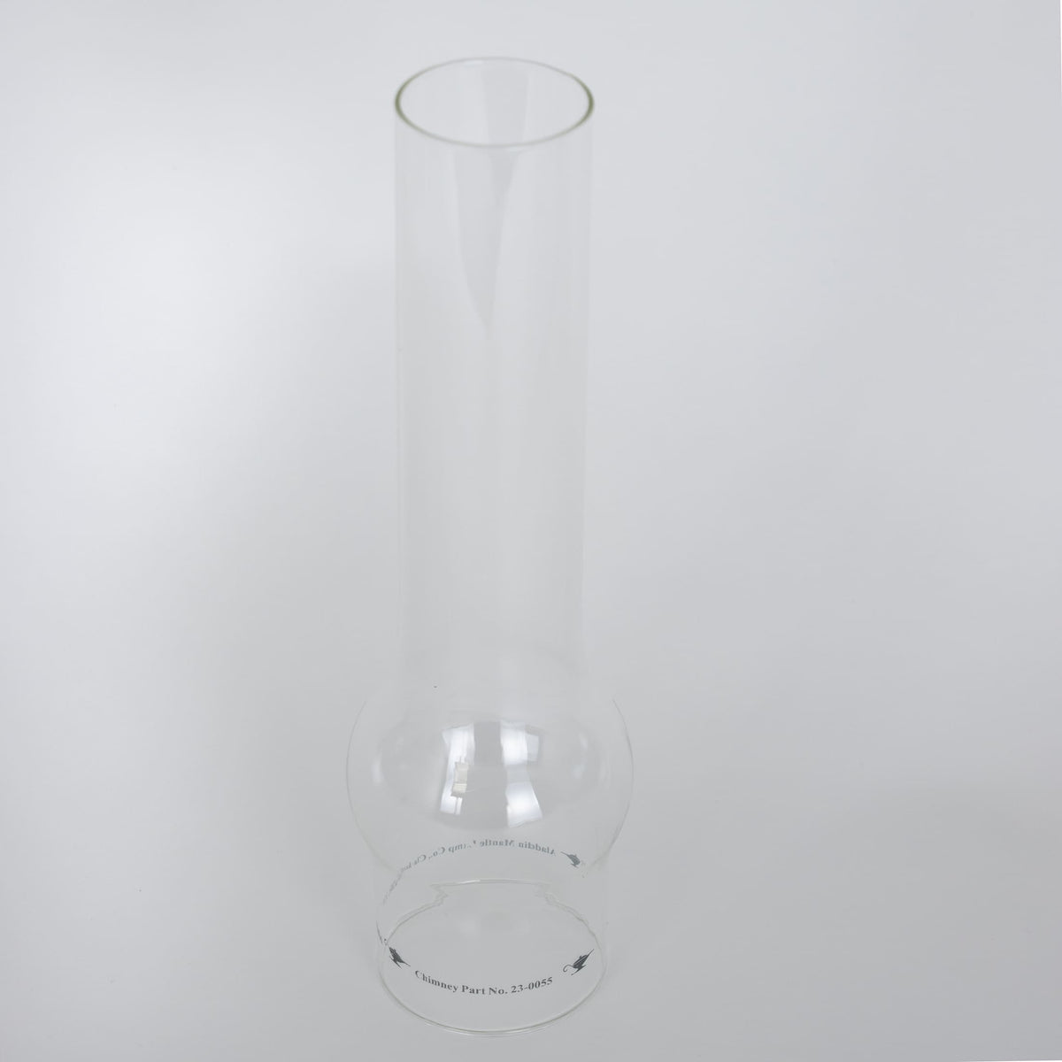 Aladdin Heelless Chimney for Deluxe Brass Hanging Lamp