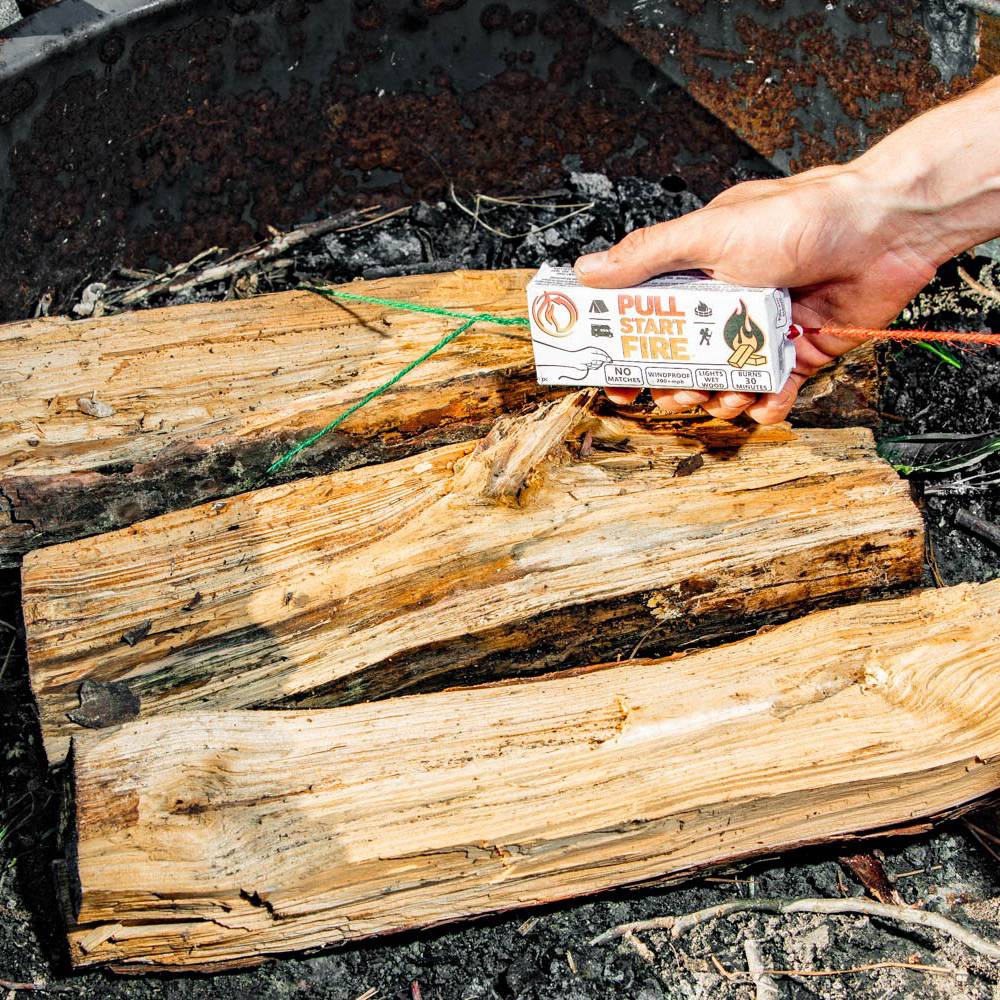Pull String Fire Starter - Pack of 3