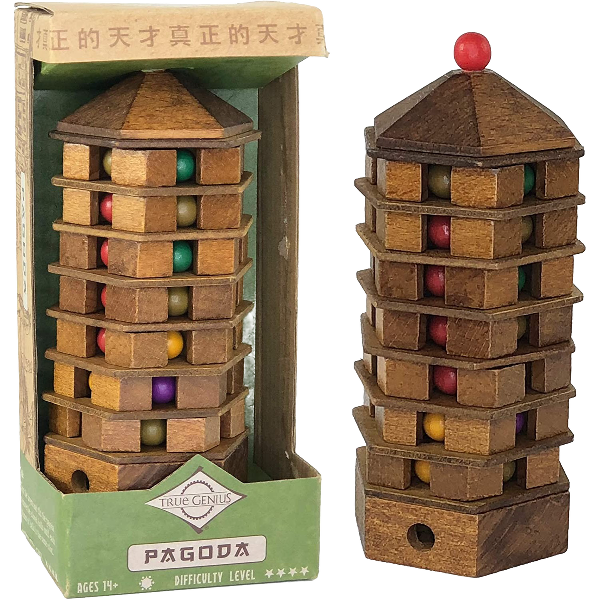 Chinese Pagoda Brainteaser Puzzle