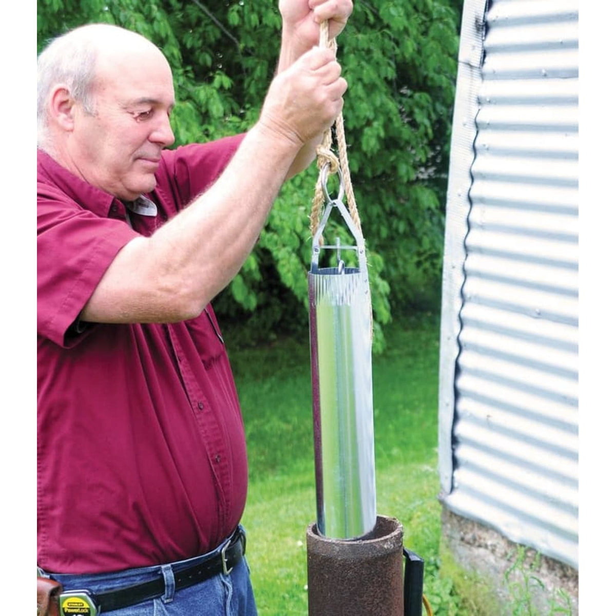 Lehman's Own Galvanized Well Bucket