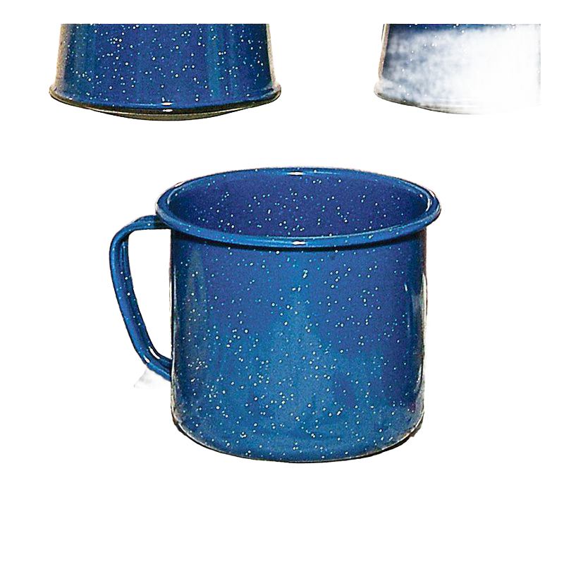 Royal Blue Enamelware Giant Mug