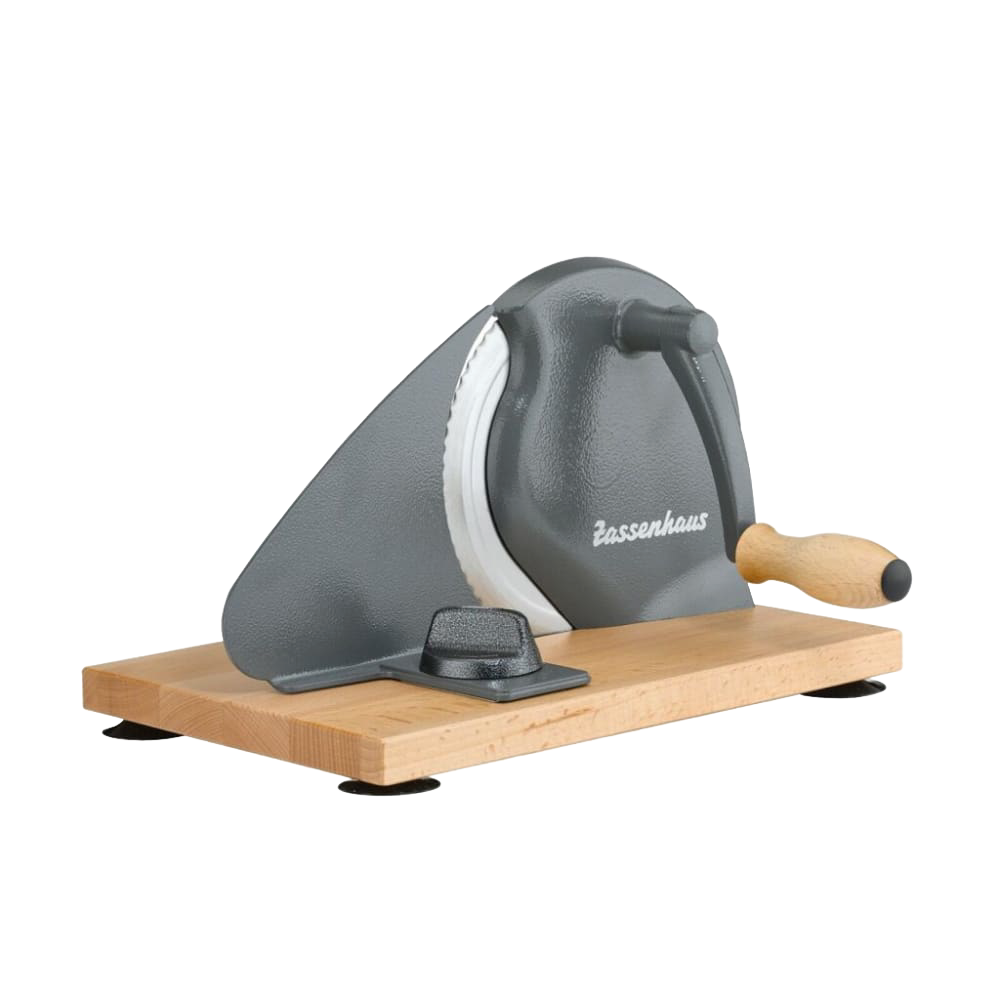 Zassenhaus Bread Slicer with Easy Hand Crank