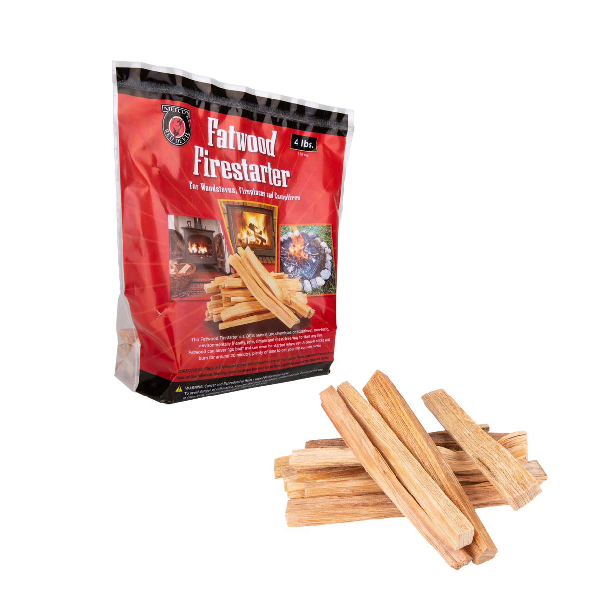 Fatwood Firestarter Bundle - 4 lb