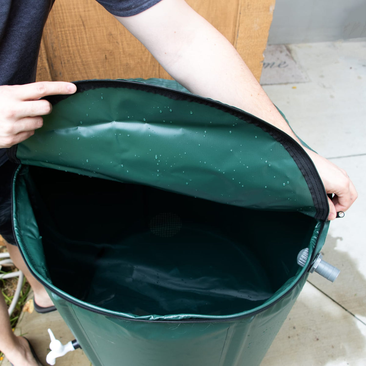 Lehman's Collapsible Rain Barrel - 66 Gal